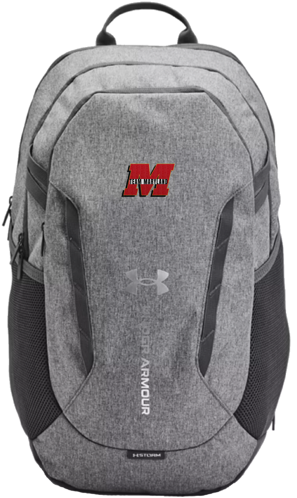 Team Maryland UA Hustle 6.0 Team Backpack