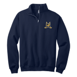 Marlboro Hockey NuBlend 1/4-Zip Cadet Collar Sweatshirt