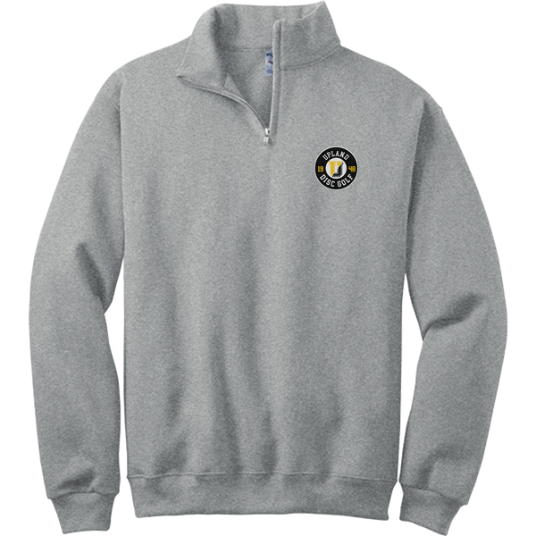 Upland Disc Golf NuBlend 1/4-Zip Cadet Collar Sweatshirt