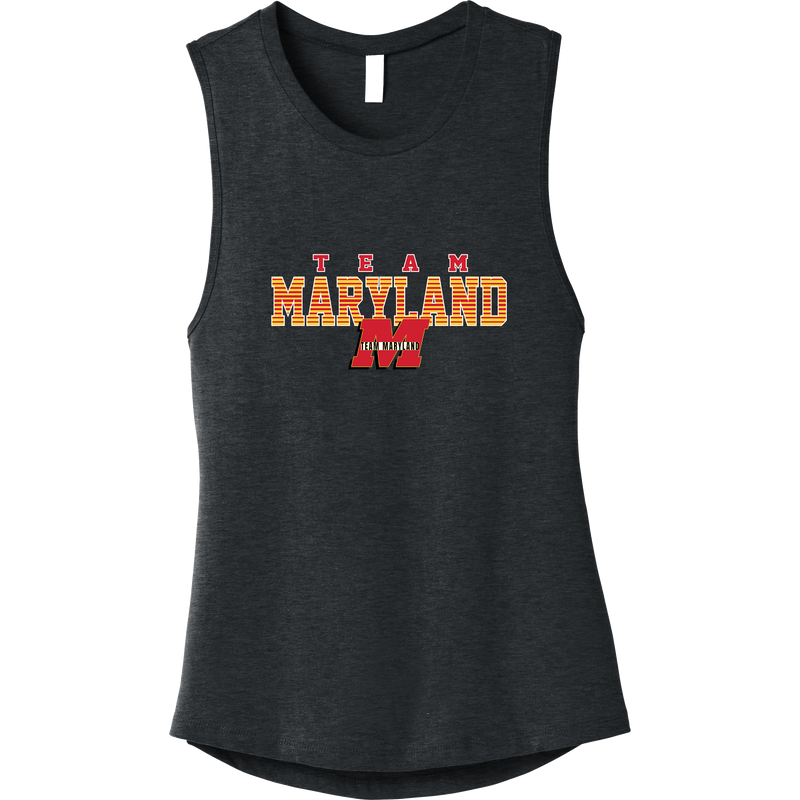 Team Maryland Womens Jersey Muscle Tank