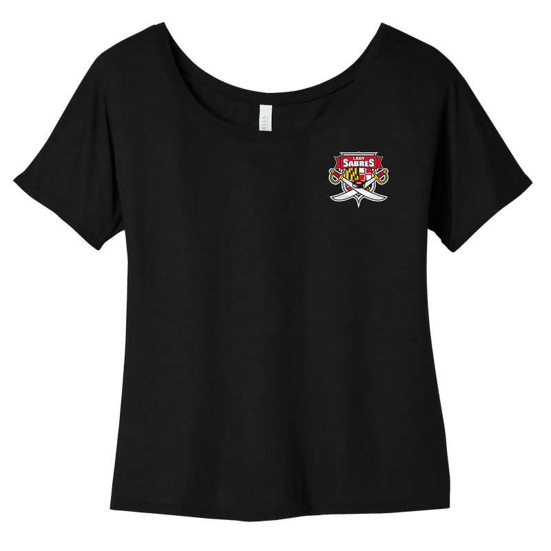 SOMD Lady Sabres Womens Slouchy Tee