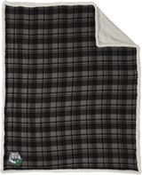 Woodbridge Wolfpack Flannel Sherpa Blanket