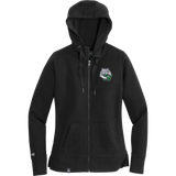 Woodbridge Wolfpack New Era Ladies French Terry Full-Zip Hoodie