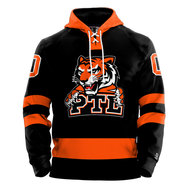 Princeton Tiger Lilies Adult Sublimated Retro Hoodie