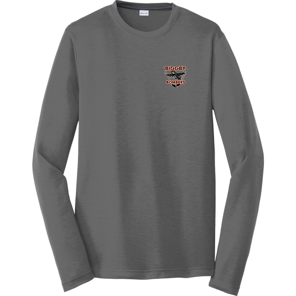 Biggby Bombers Long Sleeve PosiCharge Competitor Cotton Touch Tee