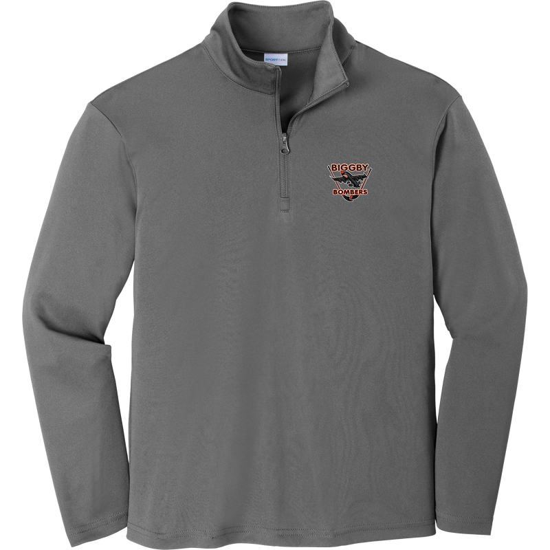 Biggby Bombers Youth PosiCharge Competitor 1/4-Zip Pullover